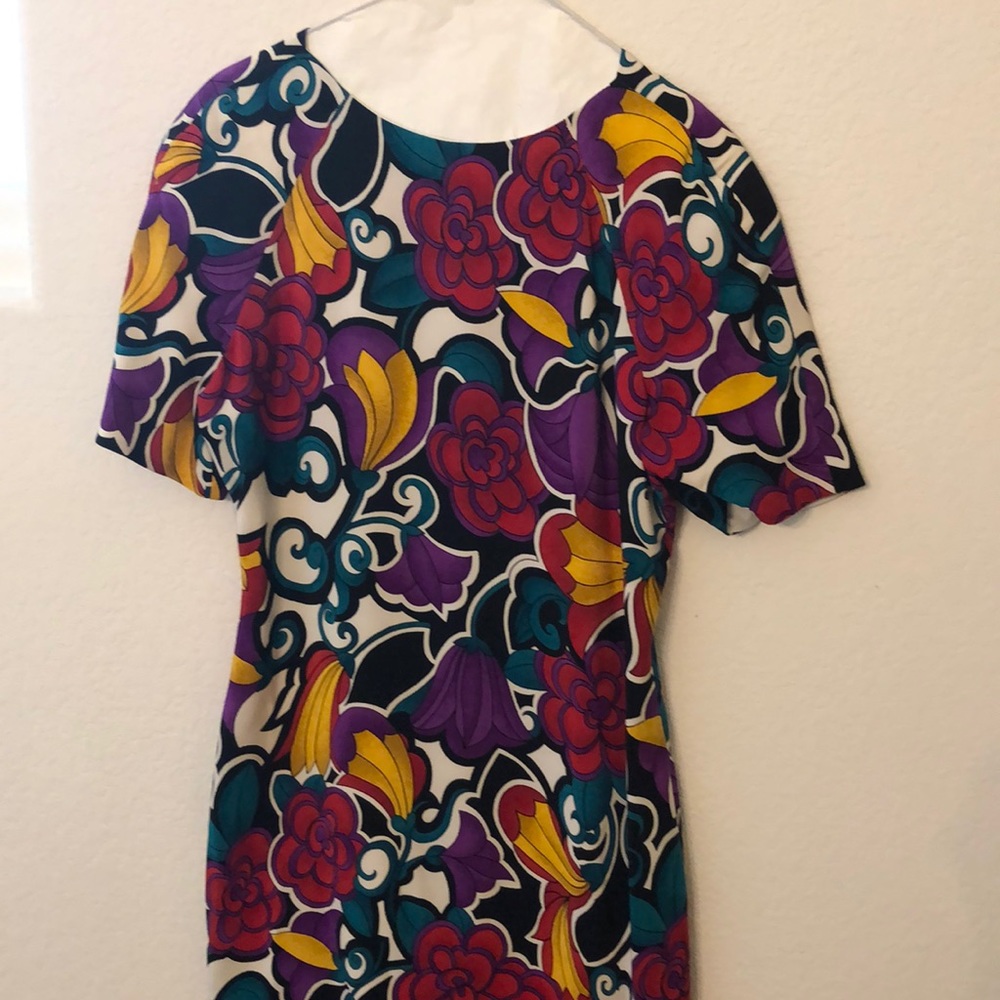 Multi-color dress, size 6